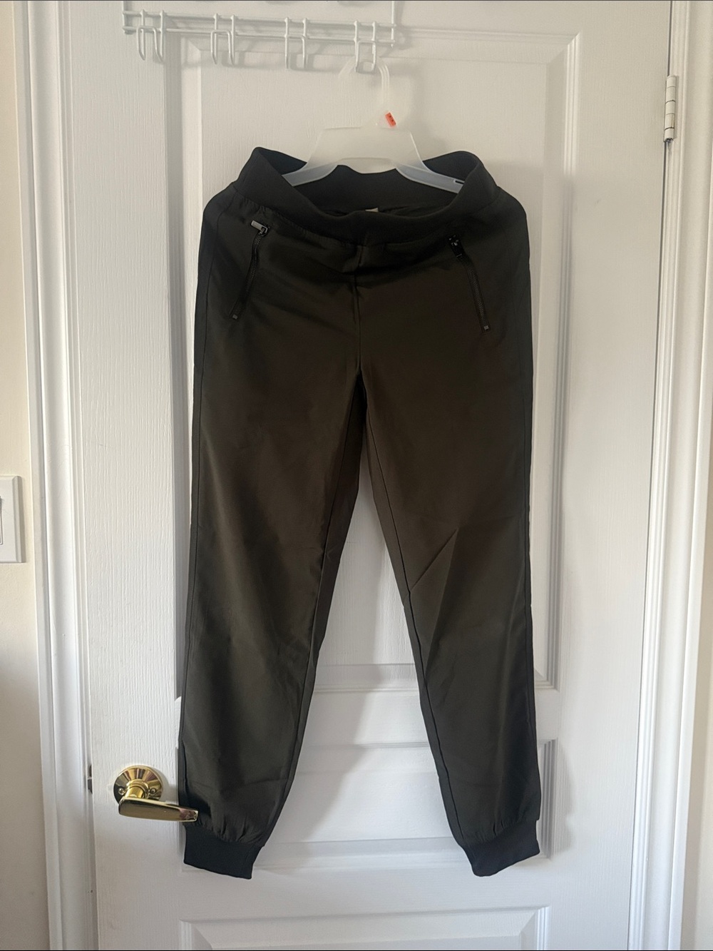 Dark Forest Green Jogger Pants